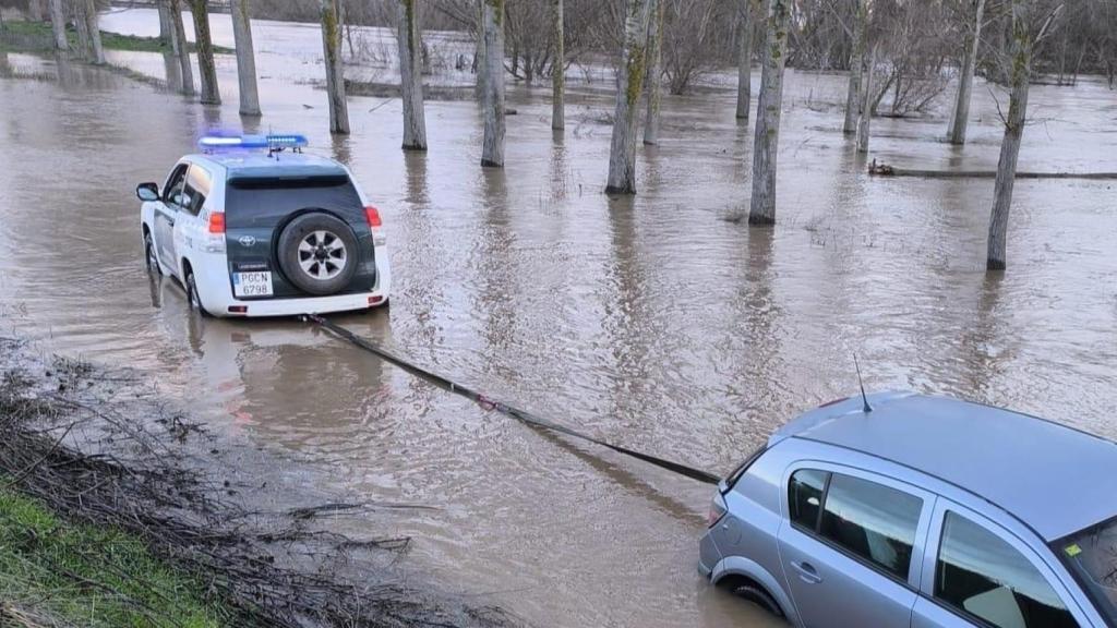 Imágenes del rescate de la Guardia Civil