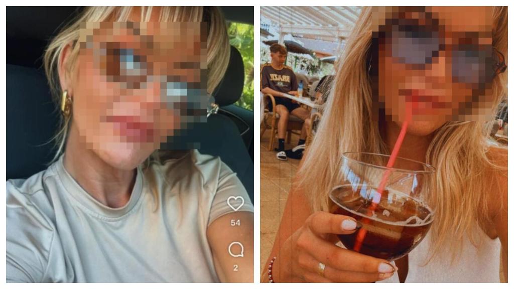 La mujer británica que ocupa ilegalmente la vivienda.