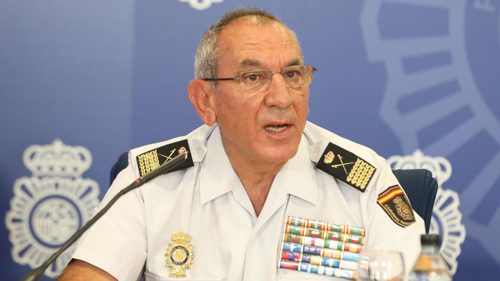José Ángel González, como DAO de la Policía Nacional, en una imagen de archivo.