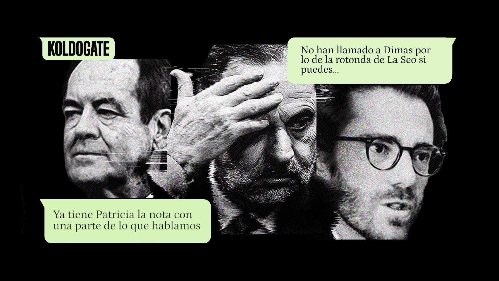 José Bono, Jose Luis Ábalos y Dimas de Andrés.