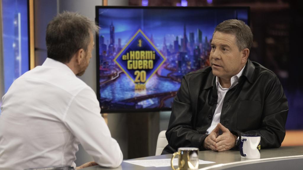 Emiliano García-Page y Pablo Motos.