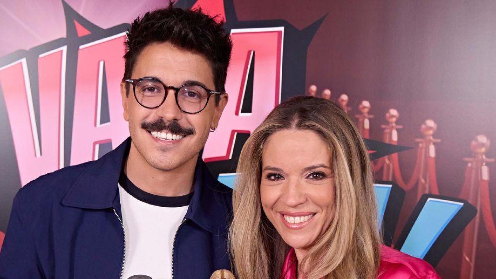 Cristina Lasvignes y Fran Ramírez presentaban '¡Vaya fama!'.