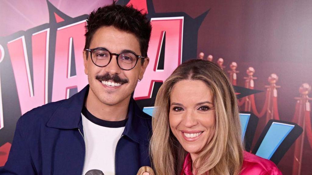 Cristina Lasvignes y Fran Ramírez presentaban '¡Vaya fama!'.