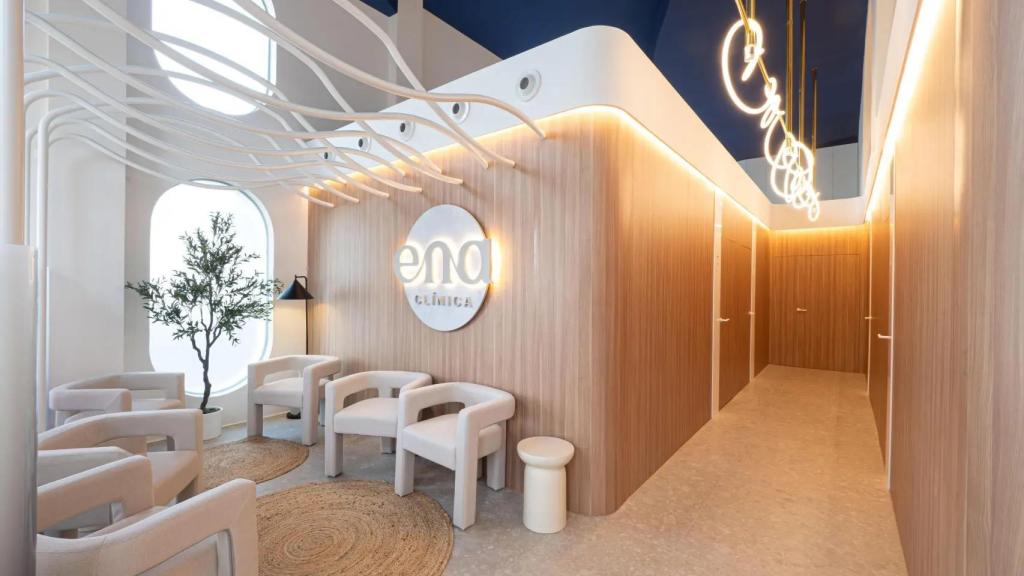 El 'lobby' del centro médico.