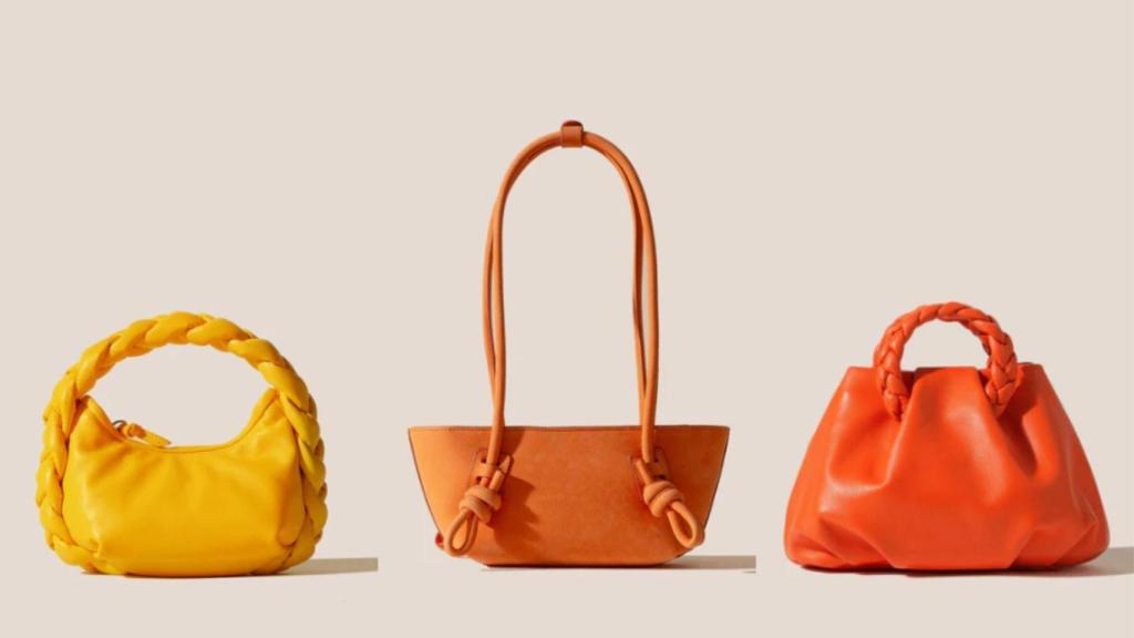 El savoir-faire artesanal de HEREU en tres accesorios: Espiga Mini, Fleca Mini Shoulder Nubuck y Bombom.