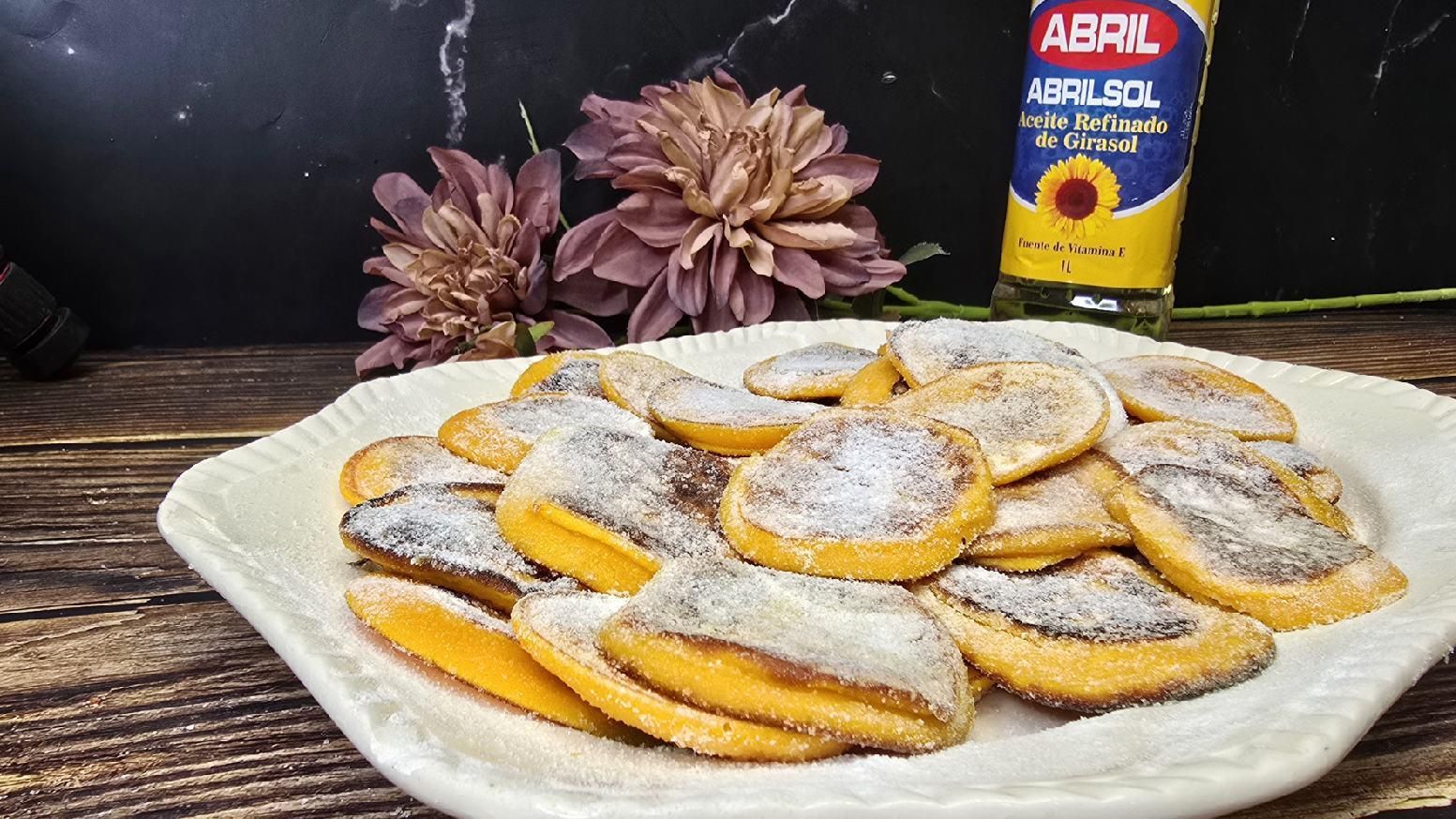 Receta de chulas de calabaza.