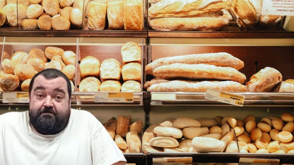 Montaje de Alberto, panadero.