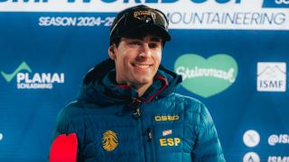 Oriol Cardona, esquiador de montaña español