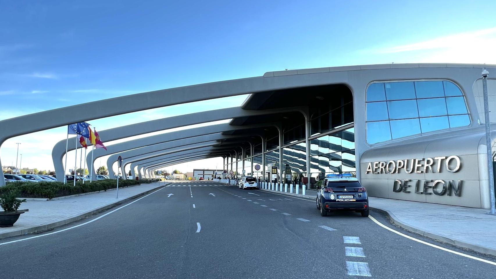 El aeropuerto de León, en una imagen de archivo