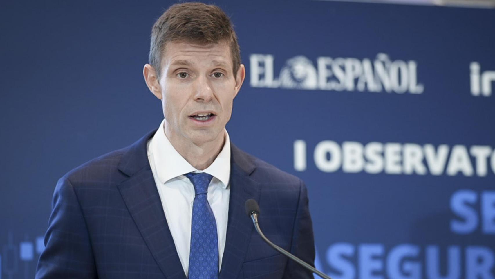 José Antonio Fernández de Pinto, director general de la Dirección General de Seguros y Fondos de Pensiones (DGSFP), durante su intervención en la apertura del I Observatorio del Sector Asegurador.