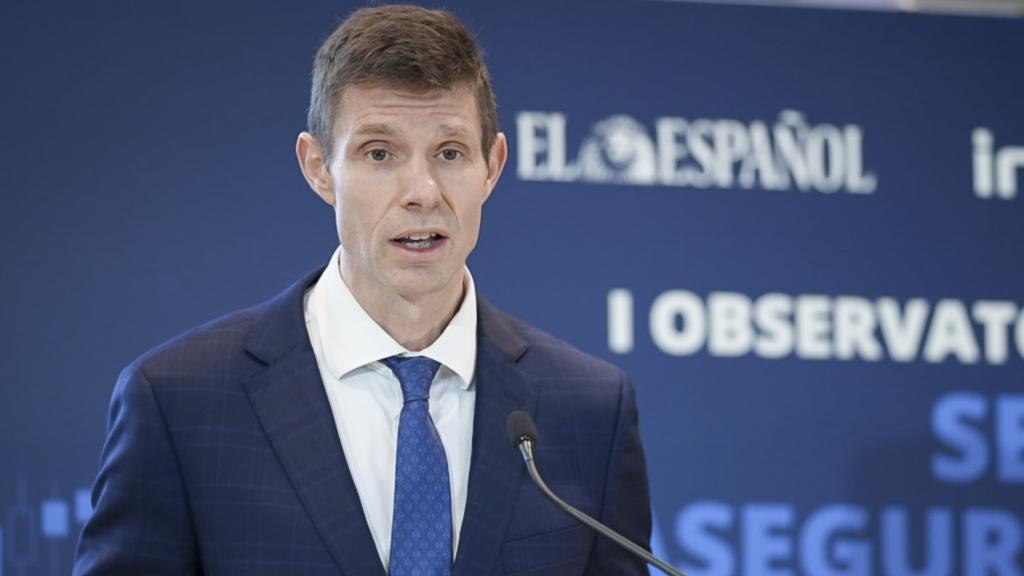 José Antonio Fernández de Pinto, director general de la Dirección General de Seguros y Fondos de Pensiones (DGSFP), durante su intervención en la apertura del I Observatorio del Sector Asegurador.