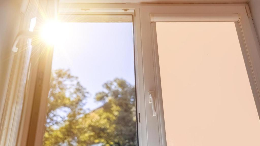 Ventana abierta.