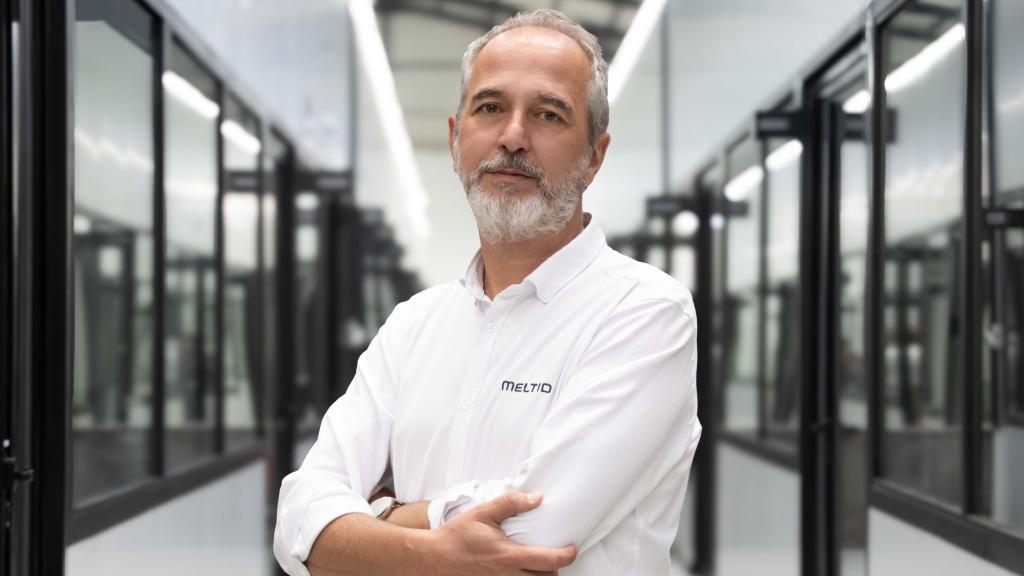 José Luis Sánchez Román, director general de la jienense Meltio.