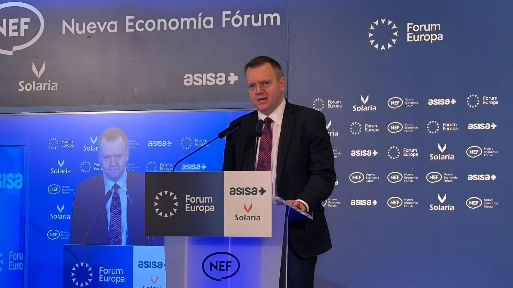 Nick Thomas-Symonds, secretario de Estado británico para las Relaciones con la Unión Europea,