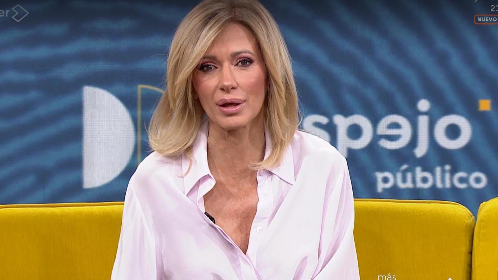 Susanna Griso, en 'Espejo Público' este jueves, 19 de febrero.