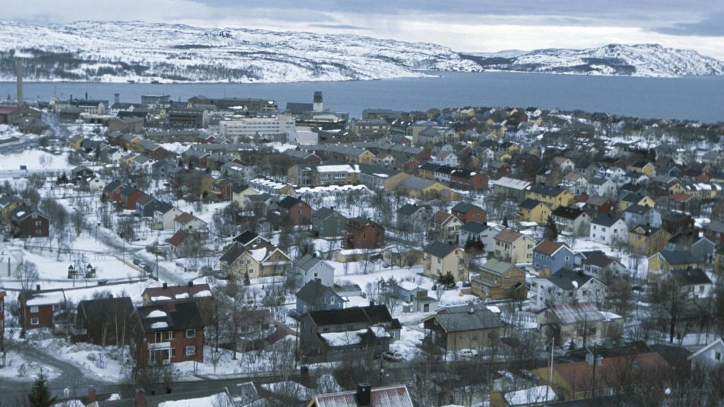 Imagen del pueblo de Kirkenes, en Noruega.