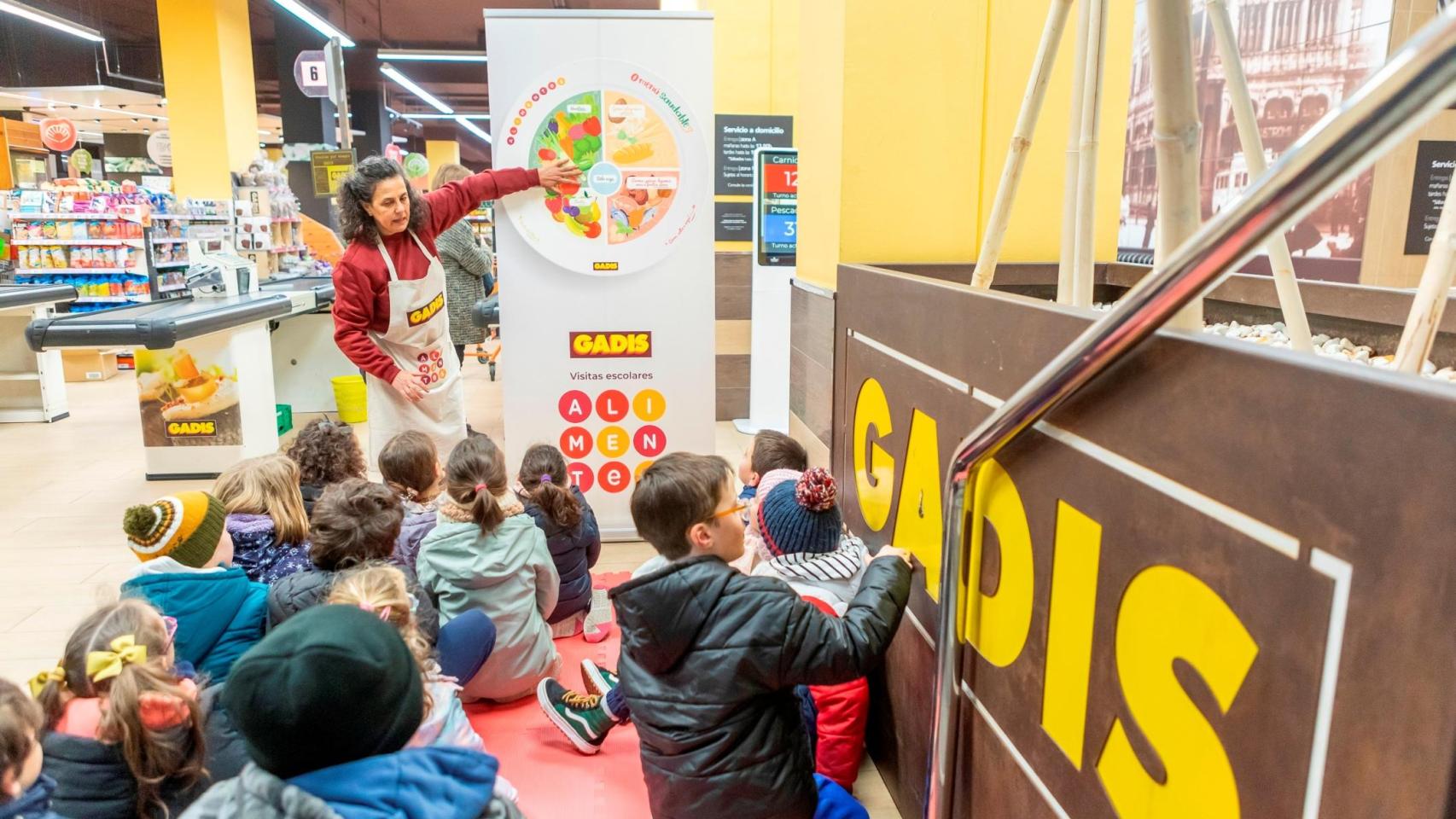 Gadis fomenta la alimentación saludable y sostenible entre más de 4.300 estudiantes de Vigo y Pontevedra