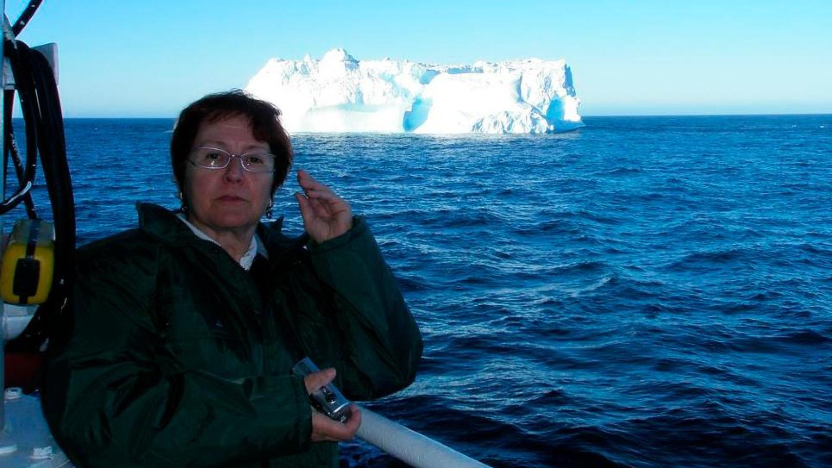 La oceanógrafa viguesa Aida Fernández Ríos