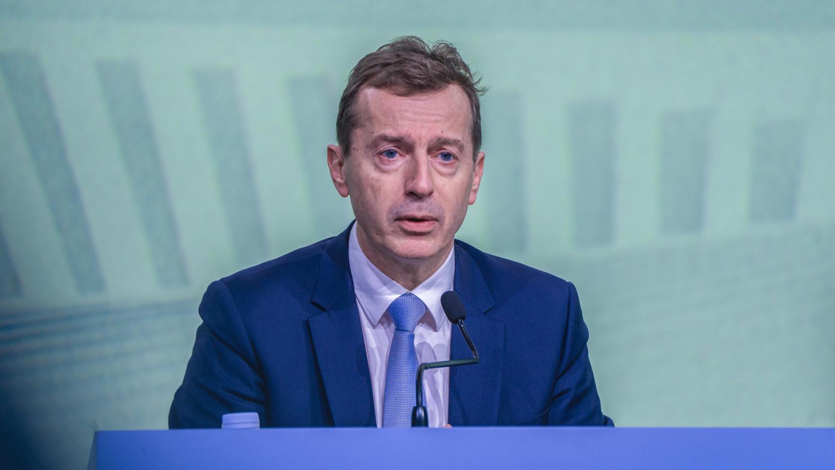 Guillaume Faury, este jueves en rueda de prensa.