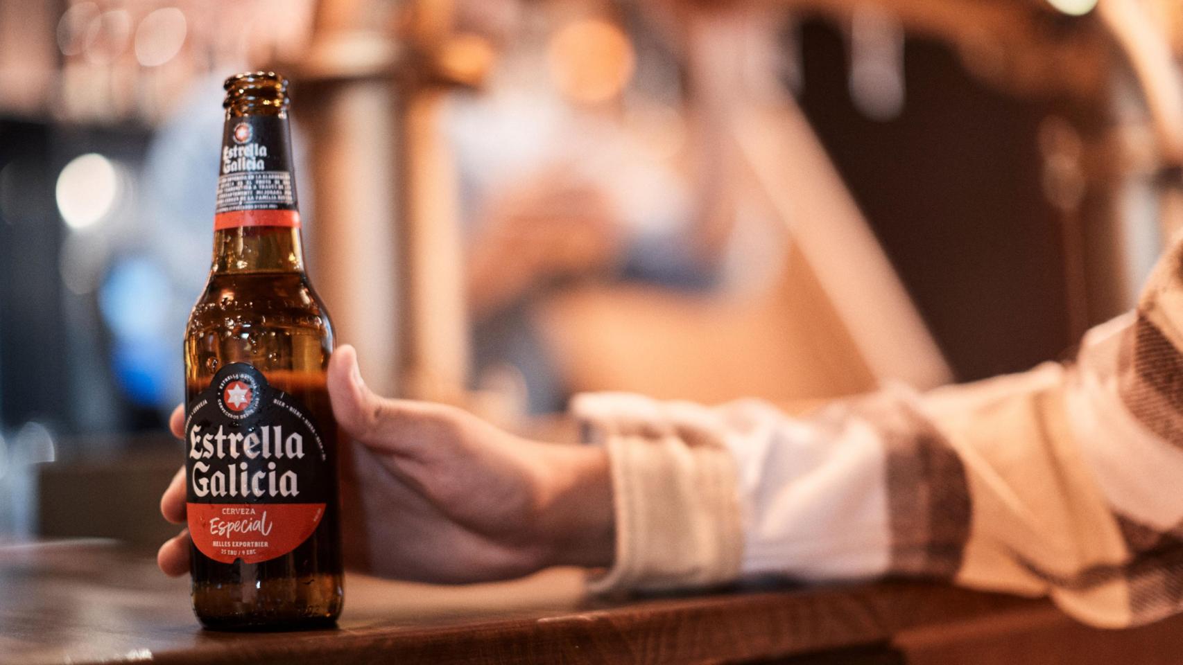 Una edición especial de Estrella Galicia.