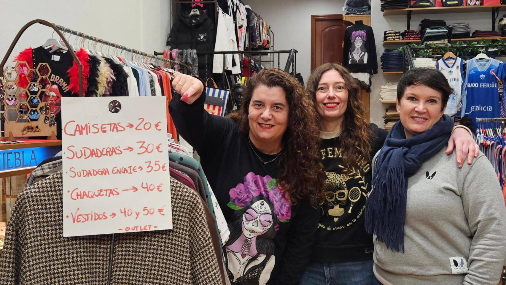 Ferrol salva las rebajas entre el mal tiempo y la competencia online: