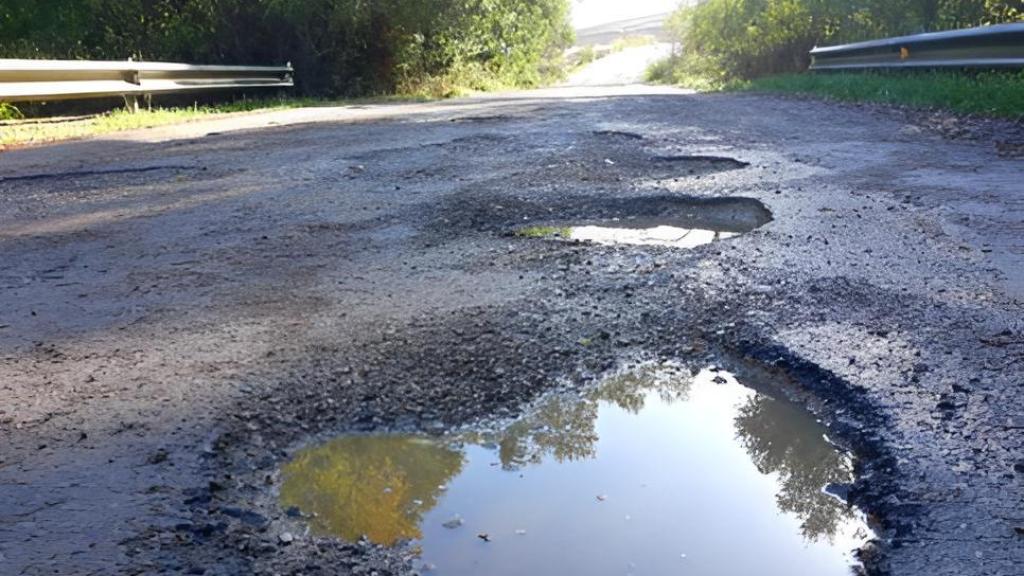 Carreteras españolas en mal estado.
