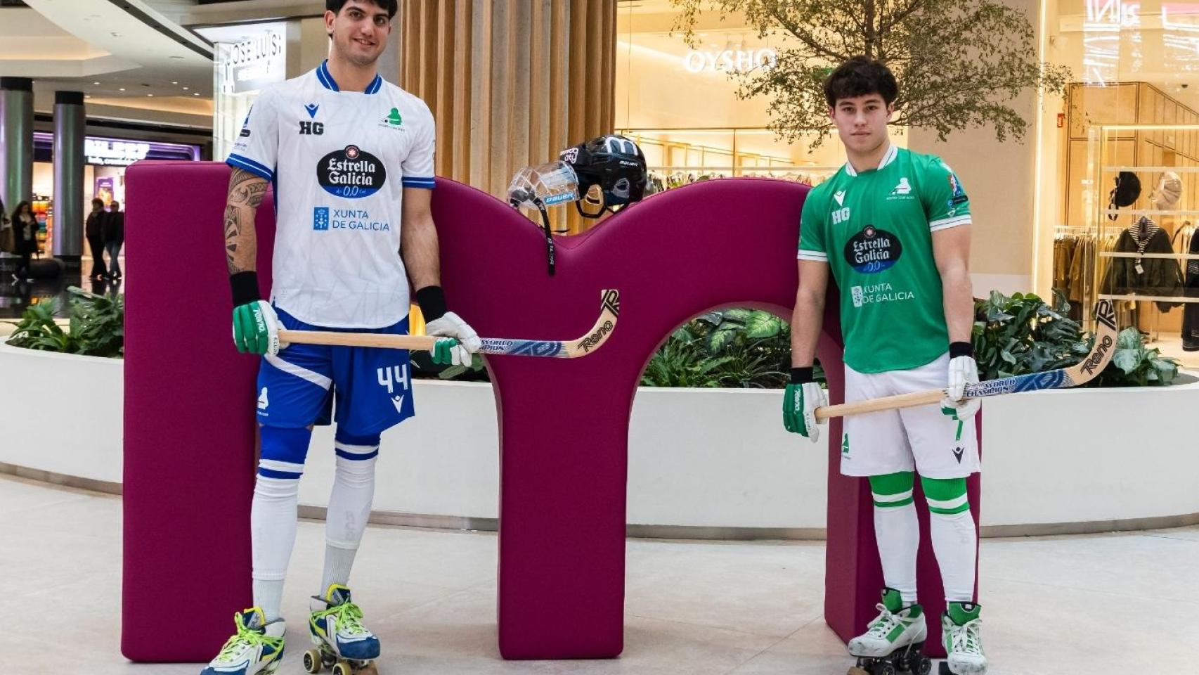 Fran Torres Tombita y Jacobo Copa en Marineda City