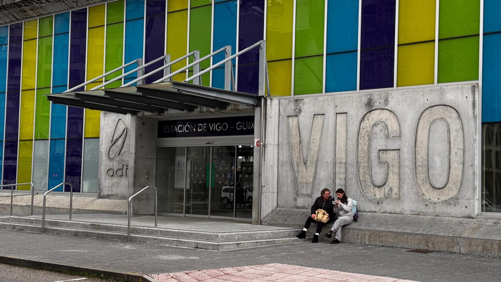 Estación de Guixar, en Vigo