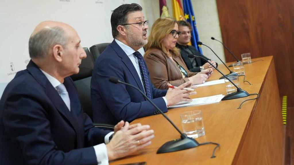 Presentación del concierto 'Siente Castilla-La Mancha'.