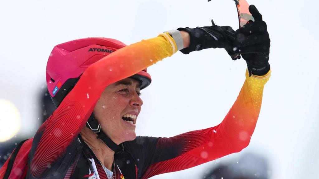 Ana Alonso, tras conquistar el bronce olímpico en los JJOO de Milán-Cortina 2026