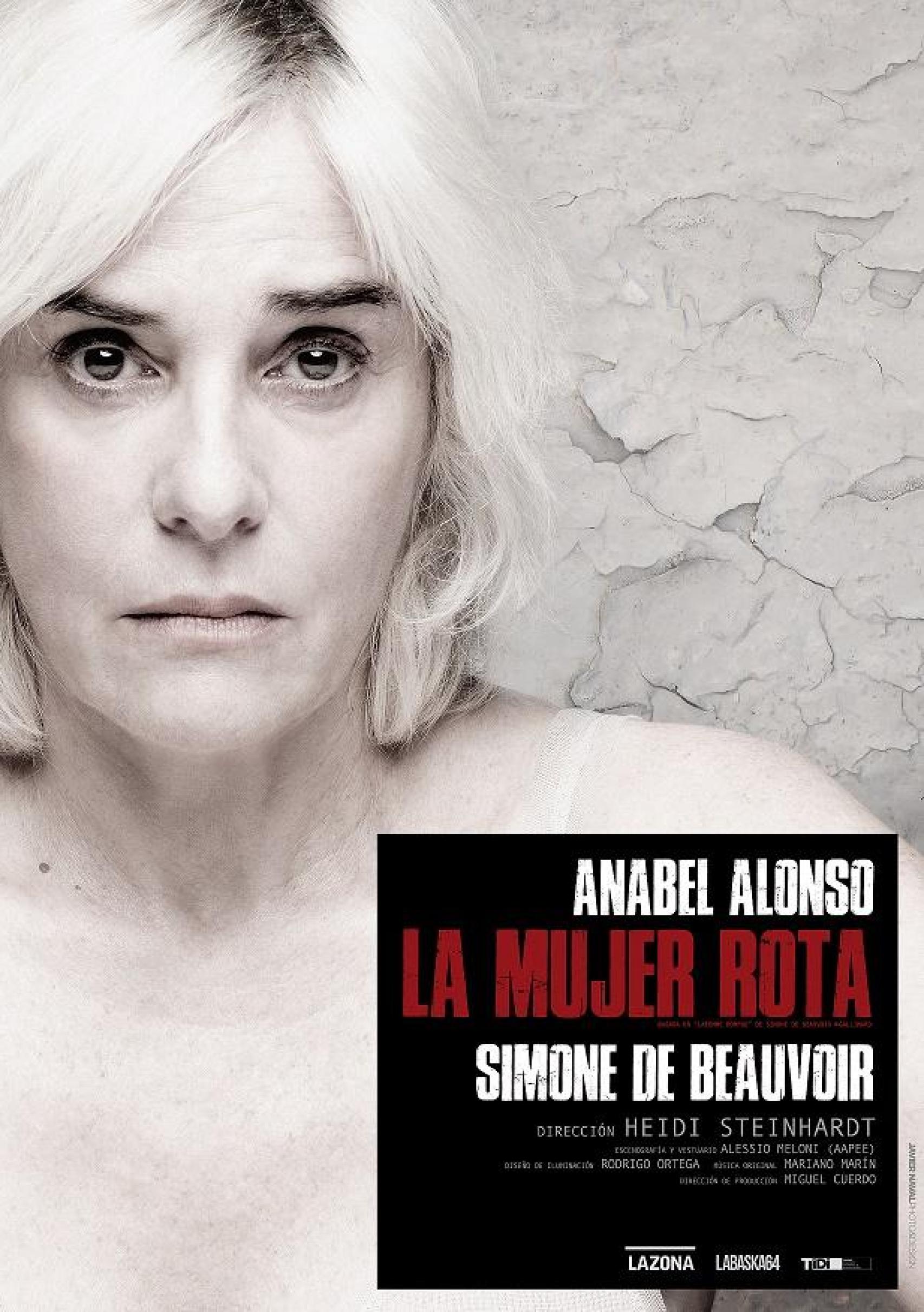 Cartel `La mujer rota'