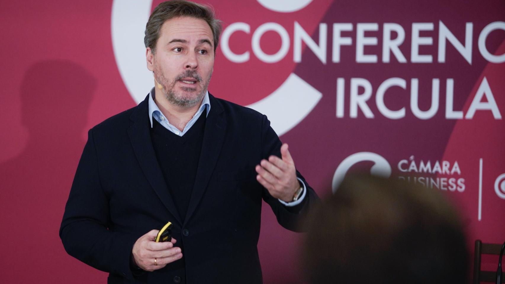 Dimas Gimeno, en el Cámara Business Club de la Cámara de Comercio de Alicante