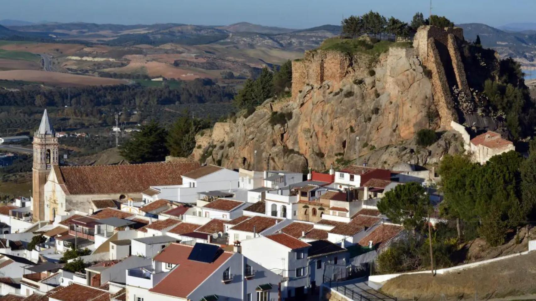 Vista del municipio de Ardales.