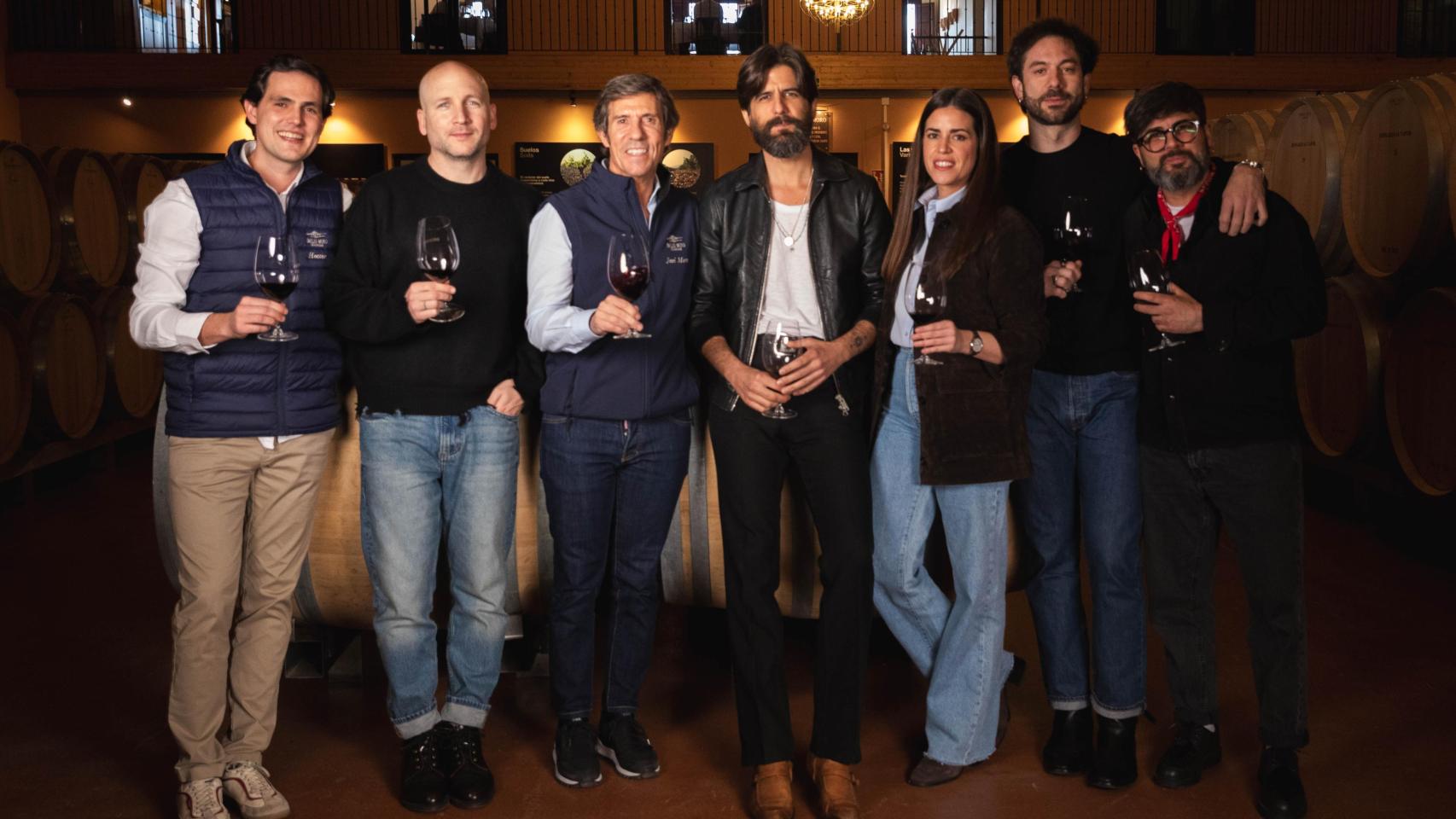 Viva Suecia en las bodegas de Emilio Moro.