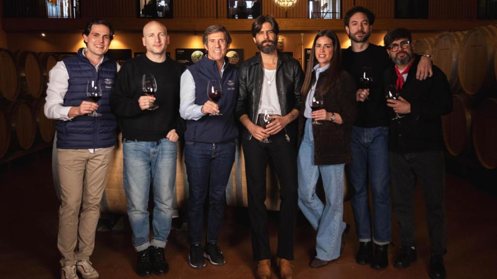 Viva Suecia en las bodegas de Emilio Moro.