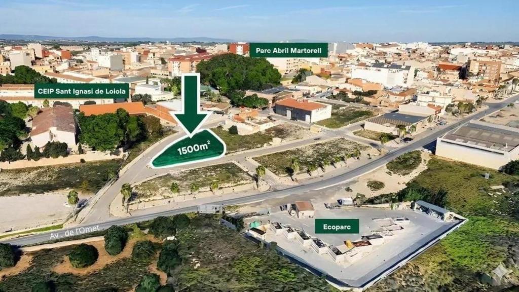 Plano de la nueva promoción. EE