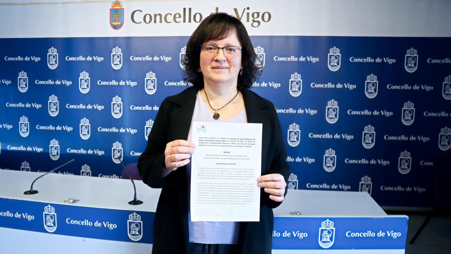 Ana Martínez, conselleira del BNG de Vigo.