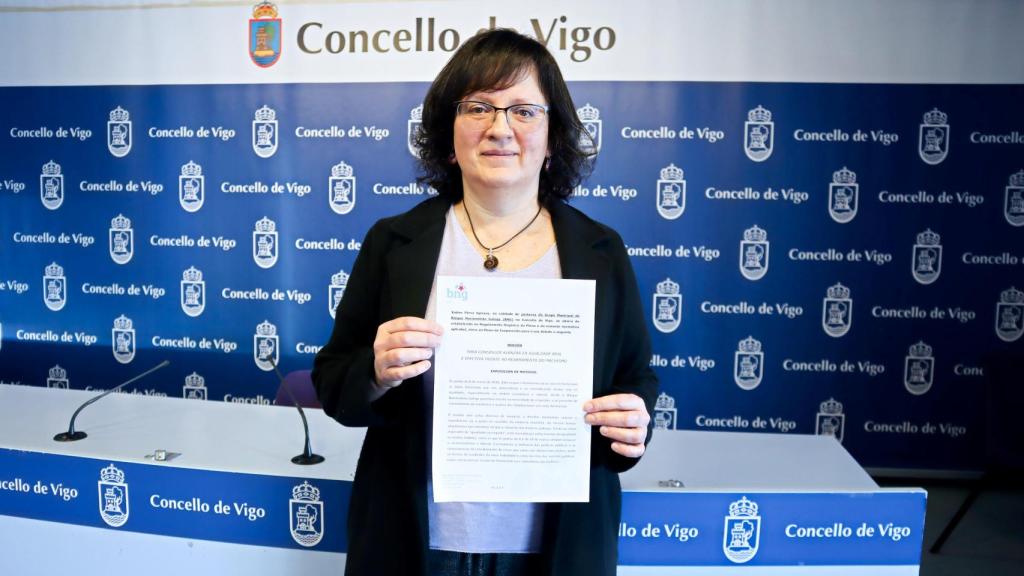 Ana Martínez, conselleira del BNG de Vigo.