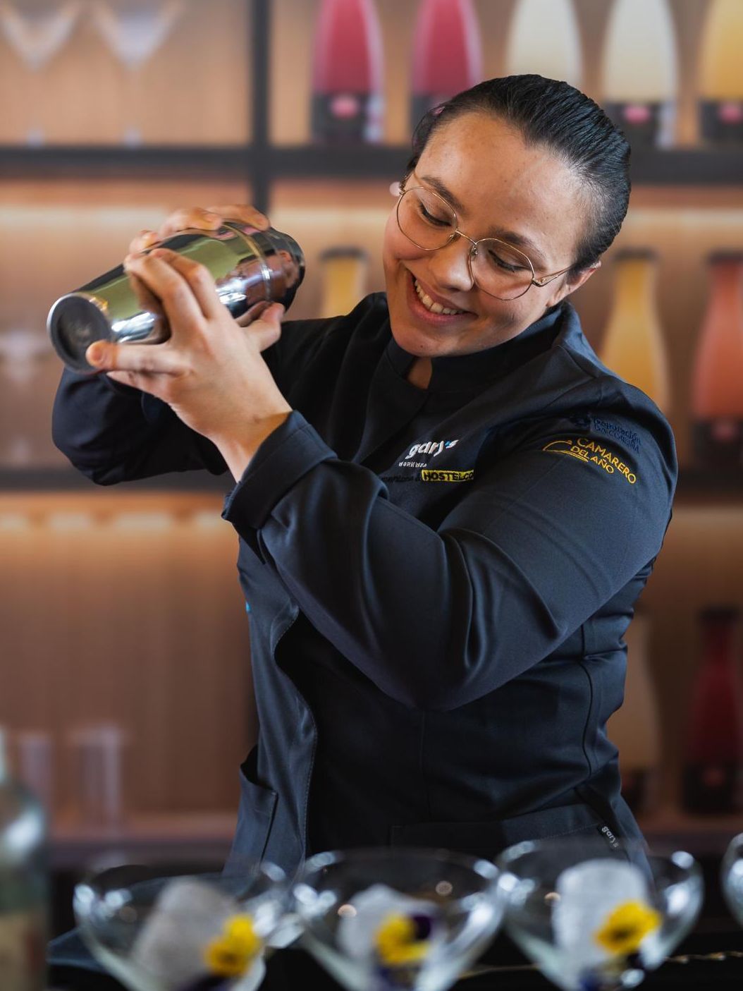 Sonia, que empezó por un vídeo en el mundo de la coctelería, ya es una de las mejores de España