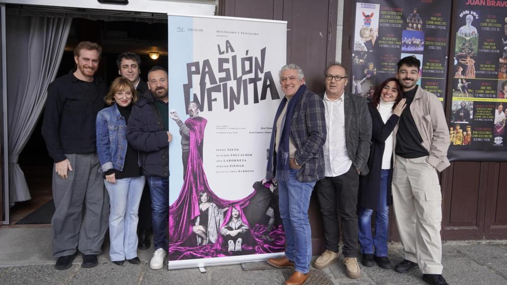 Presentación de La Pasión Infinita con Pepón Nieto como protagonista.