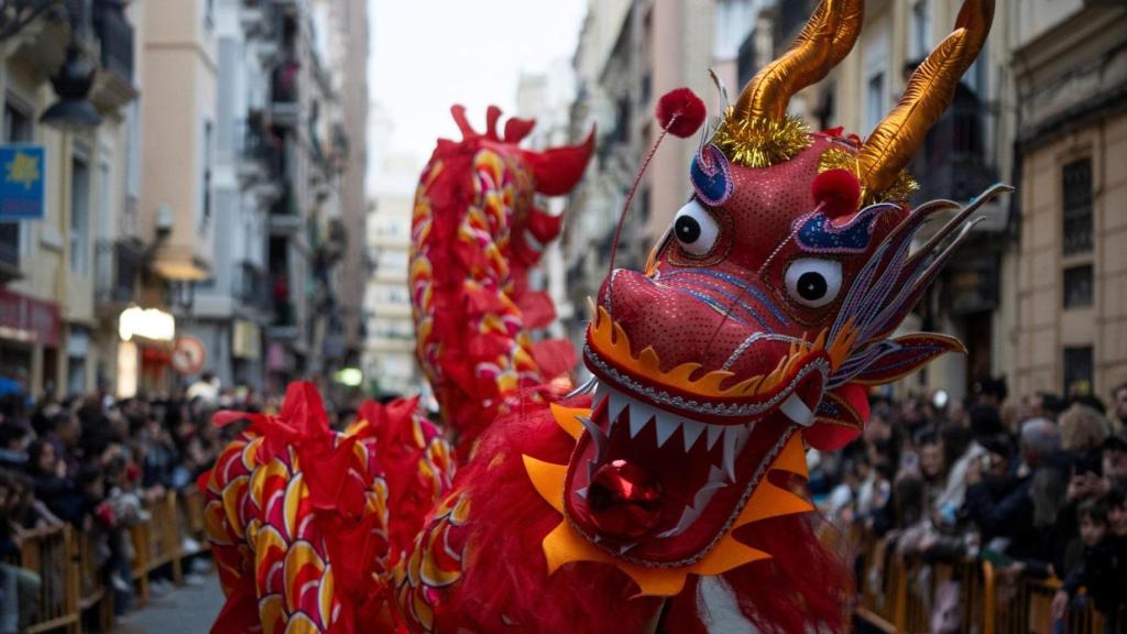 Año Nuevo Chino en Valencia. Jorge Gil / Europa Press