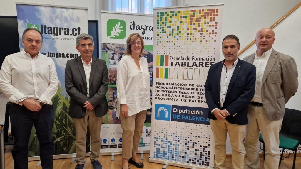 Acuerdo de colaboración entre Itagra y la Diputación de Palencia.