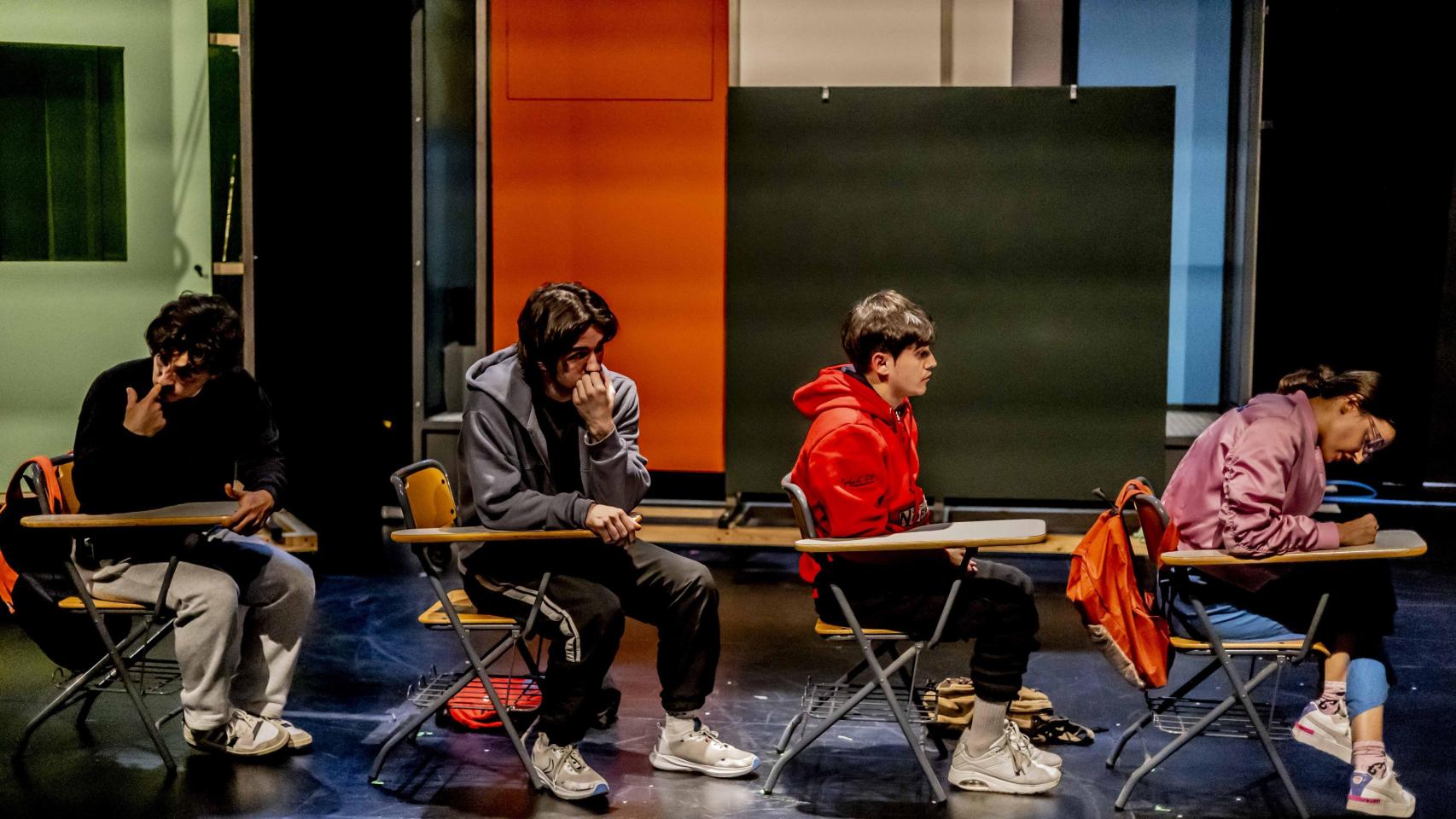 La representación teatral de 'Invisible'.