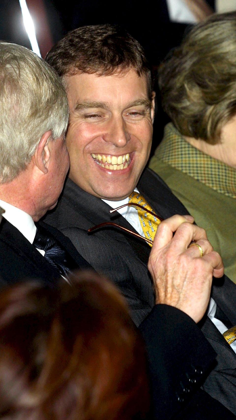 El entonces príncipe Andrés de York, en una instantánea tomada en 2001.