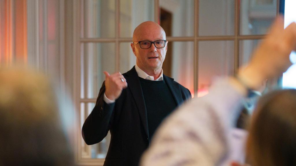 Patrik Frisk durante un evento de Reju este febrero.