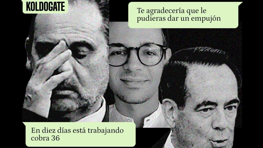 Jose Luis Ábalos, Álvaro Lario Ruiz, José Bono y dos de los mensajes del 'KoldoGate'