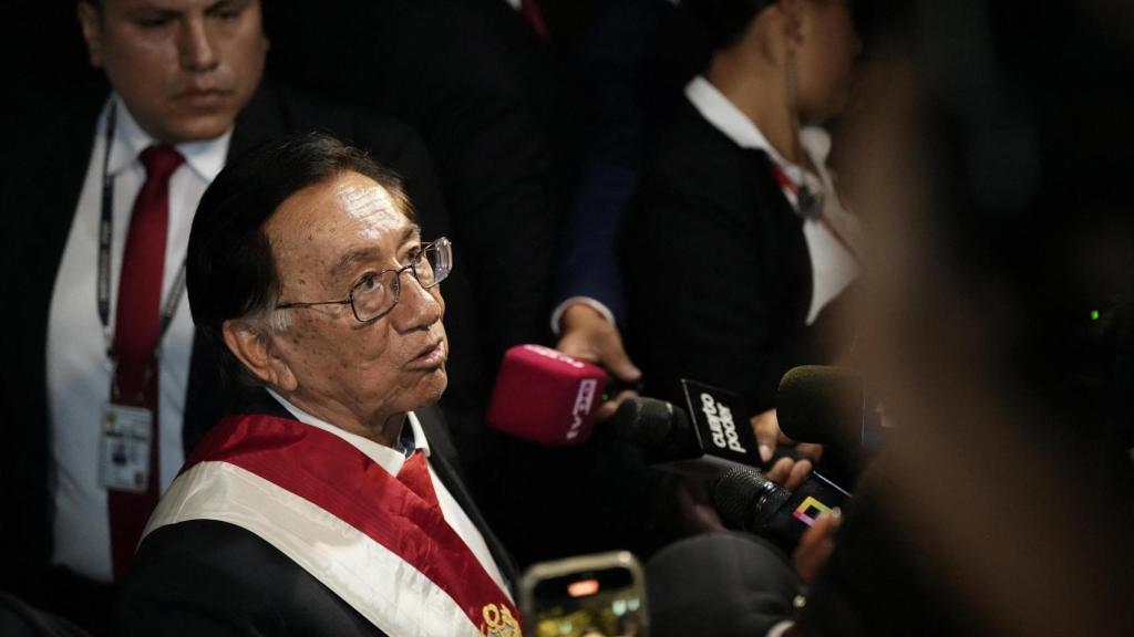 El nuevo presidente de Perú, José María Balcázar.