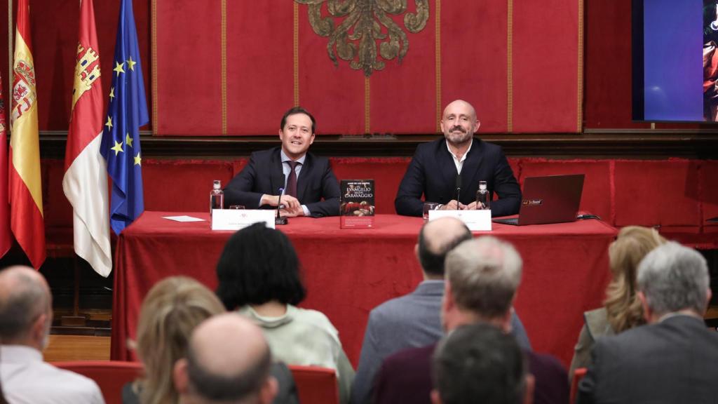 Presentación de la novela. Foto: Ayuntamiento.