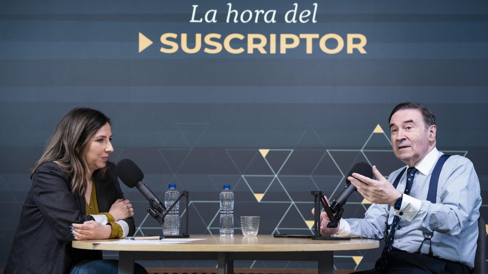 Pedro J. Ramírez, este jueves en La Hora del Suscriptor junto a Puri Betrán.
