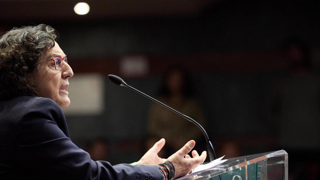 María Luisa Balaguer, en un acto en el Consejo General del Poder Judicial el 15 de diciembre de 2023./